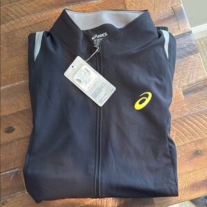 Men’s ASICS Black Zip Up Jacket XL